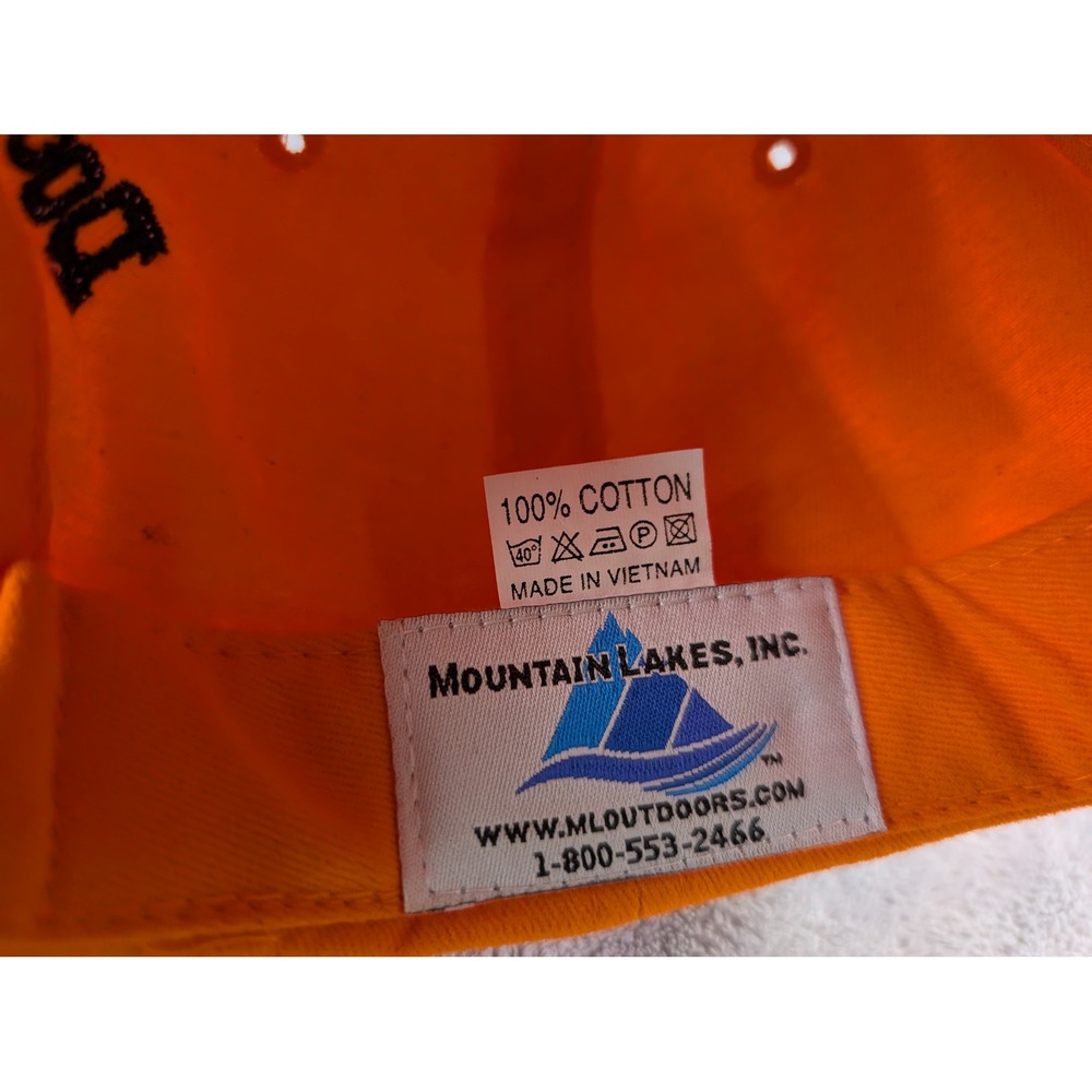 CZ-USA Firearms Manufacturer Protect Hunt Compete Blaze Orange Camo Flame Cap - Picture 6 of 6